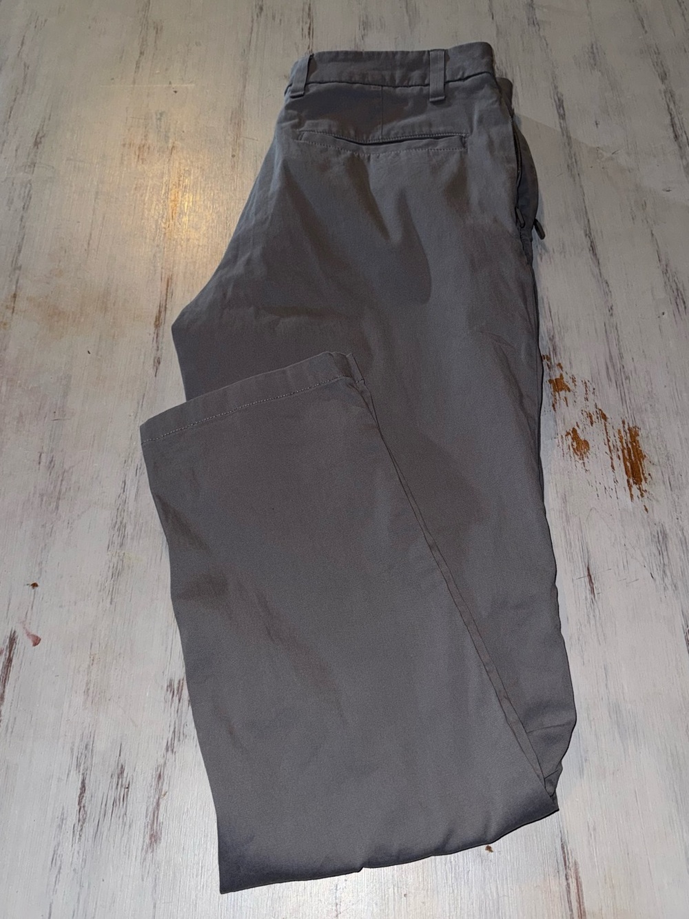 Birddogs Chino Pants Mens 32x30 (32x29) Gray Built In Liner Stretch Performance